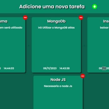 Lista de Tarefas
